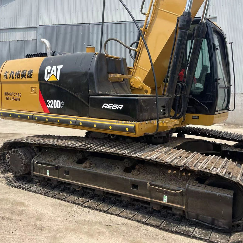 গরম বিক্রয় ব্যবহৃত Caterpillar ব্র্যান্ড 20 টন 320 বিড়াল খননকারী CAT320D CAT320D2 জাপান তৈরি দ্বিতীয় হাত খননকারী মেশিন