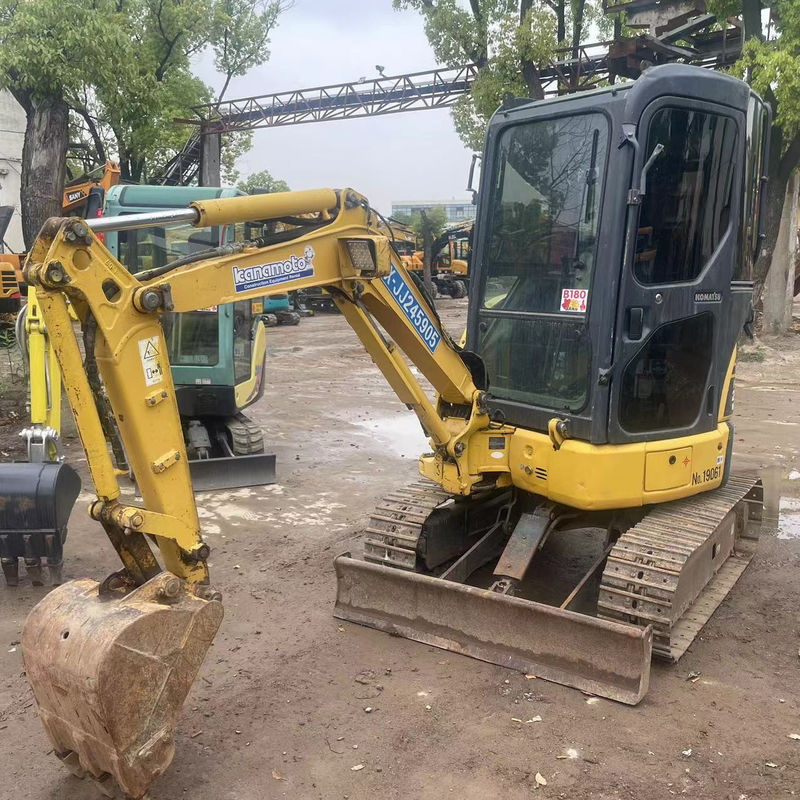 চীন বাগান খননকারী Komatsu PC20 কেব মিনি খননকারী খামার ব্যবহৃত কৃষি যন্ত্রপাতি সরঞ্জাম জন্য