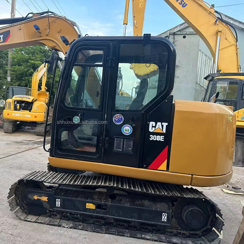 ব্যবহৃত নির্মাণ Caterpillar CAT 308E Crawler Excavator মেশিন জাপানি ব্যবহৃত excavator বিক্রয়ের জন্য