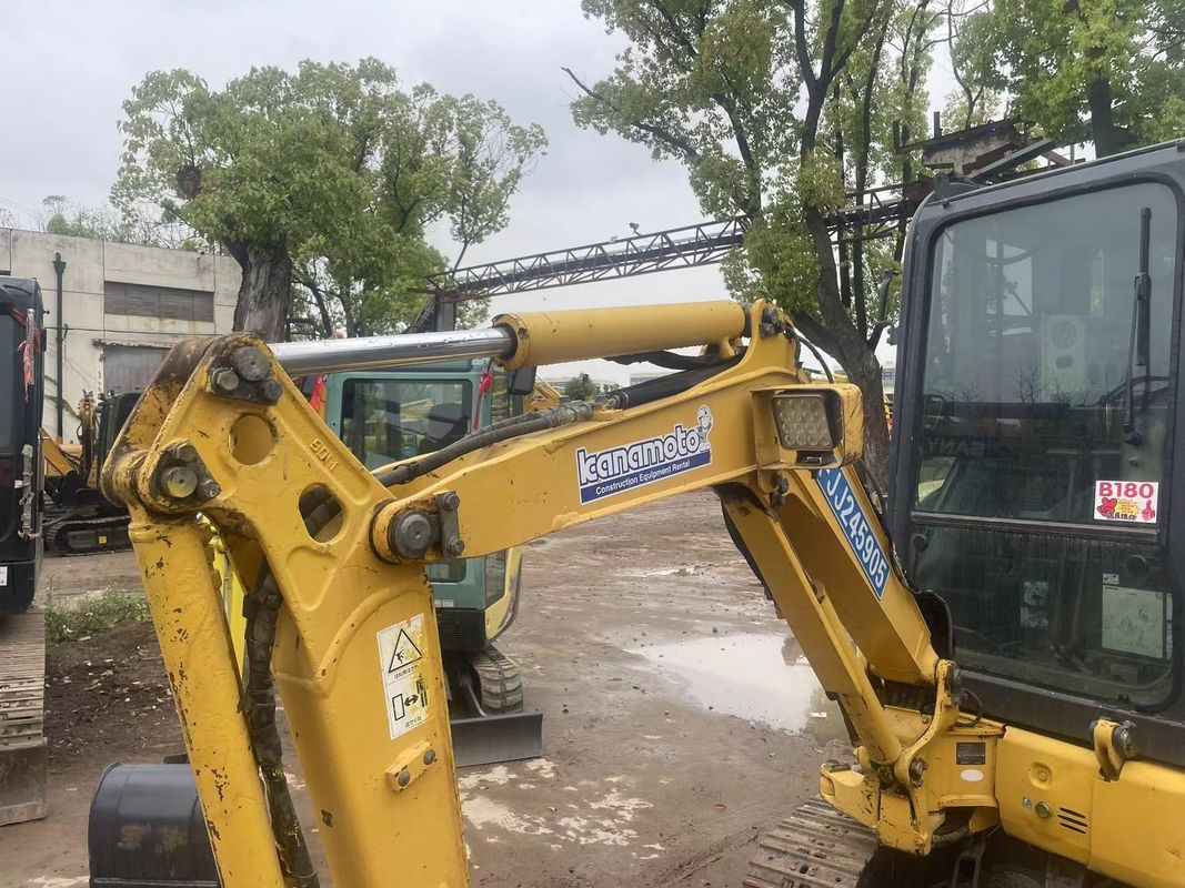 সেরা মিনি খননকারী Komatsu PC20 সঙ্গে ক্যাব ছোট খননকারী ব্যবহৃত যন্ত্রপাতি খননকারী মিনি মিনি ছোট খননকারী