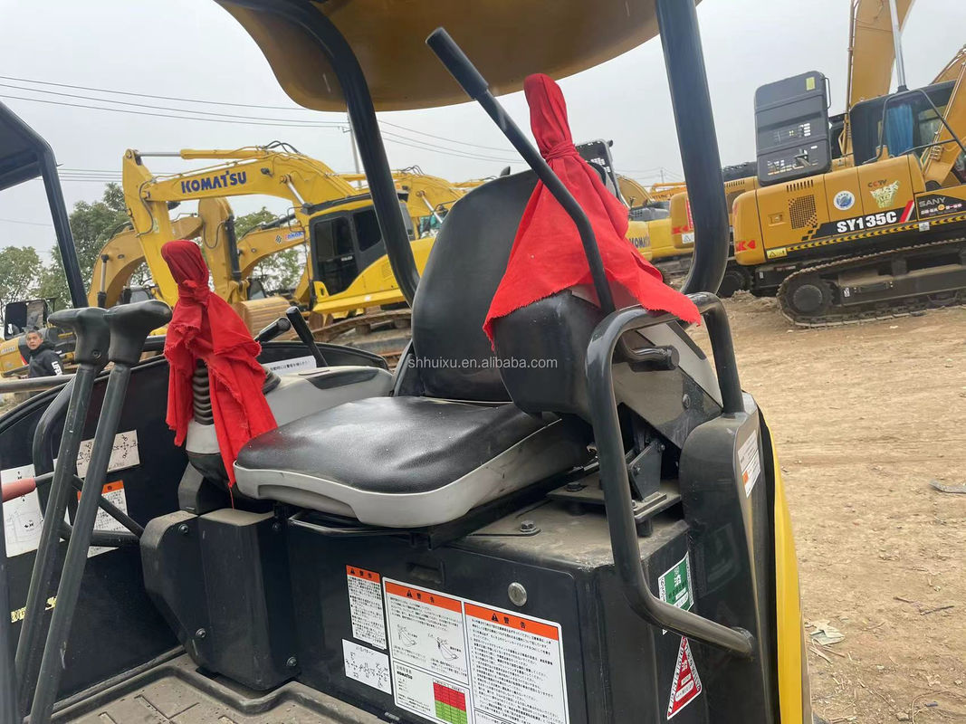 ক্ষুদ্রতম মিনি খননকারী Komatsu PC20 ক্যাবিন ছাড়া ছোট খননকারী ব্যবহৃত যন্ত্রপাতি মিনি খননকারী সেরা খননকারী ক্রলার