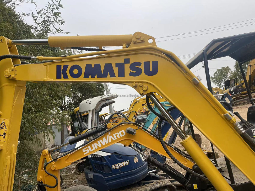 ক্ষুদ্রতম মিনি খননকারী Komatsu PC20 ক্যাবিন ছাড়া ছোট খননকারী ব্যবহৃত যন্ত্রপাতি মিনি খননকারী সেরা খননকারী ক্রলার