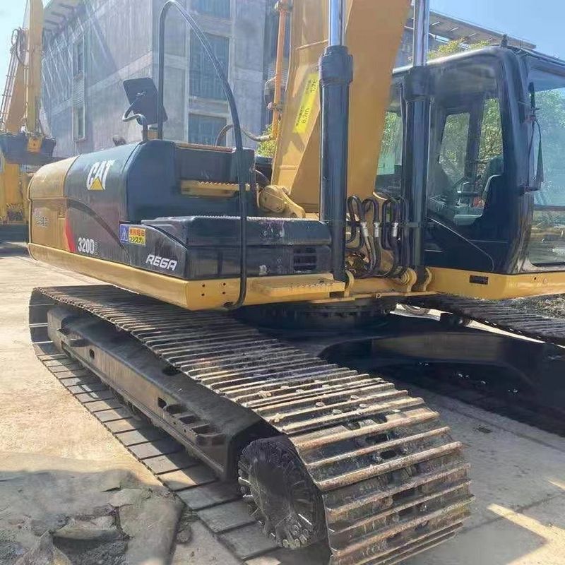 সেকেন্ড হ্যান্ড ভাল মানের খননকারী মেশিন Cat320D জাপান উৎপত্তি ব্যবহৃত EPA Caterpillar স্টক সঙ্গে গর্ত excavator