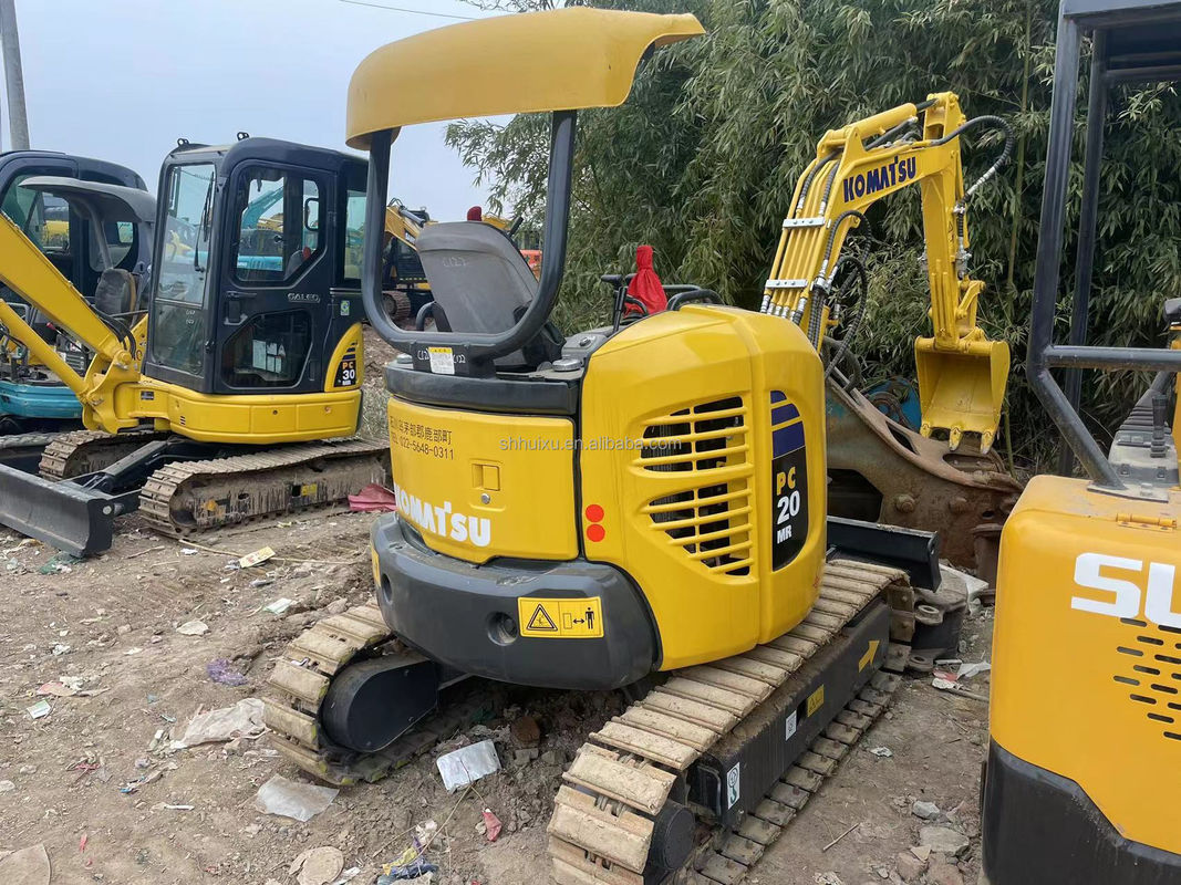 ক্ষুদ্রতম মিনি খননকারী Komatsu PC20 ক্যাবিন ছাড়া ছোট খননকারী ব্যবহৃত যন্ত্রপাতি মিনি খননকারী সেরা খননকারী ক্রলার