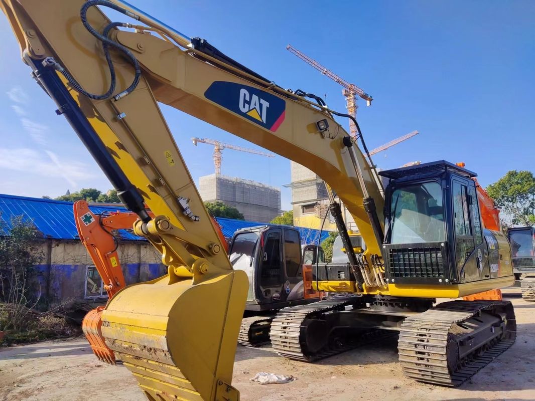 সেকেন্ড হ্যান্ড ভাল মানের খননকারী মেশিন Cat320D জাপান উৎপত্তি ব্যবহৃত EPA Caterpillar স্টক সঙ্গে গর্ত excavator