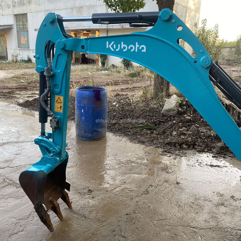 ব্যবহৃত 2T Kubota U17 চার্জ ডিজেল হাইড্রোলিক ক্রলার খননকারী উচ্চ মানের আছে নির্মাণের উপর ছাড় মূল্য সঙ্গে Kubota U35