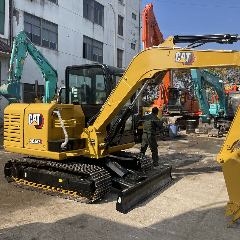 ব্যবহৃত CAT 305.5 খননকারী CAT 305.5E2 307d 306 308c মিনি খননকারী গরম বিক্রয়