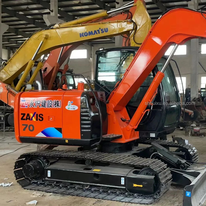 সেকেন্ড হ্যান্ড খননকারক HITACHI ZX60 ZX70 নির্মাণ যন্ত্রপাতি চমৎকার পারফরম্যান্স কম দাম