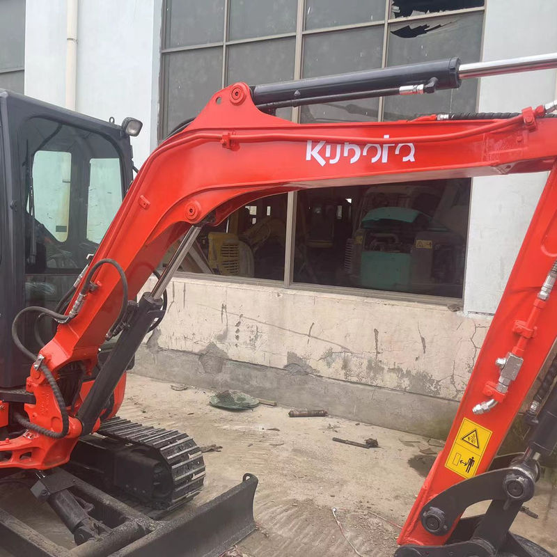 ব্যবহৃত মিনি খননকারী Kubota U35 খননকারী ব্যবহৃত ছোট যন্ত্রপাতি মিনি ব্যবহৃত ট্রেঞ্চ খননকারী দ্বিতীয় হাতের মিনি খননকারী