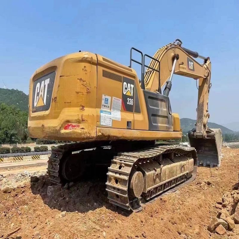 36 টন উচ্চ মানের Caterpillar CAT336DL ব্যবহৃত খননকারক সাংহাইতে ব্যবহৃত ক্রলার CAT336 খননকারক