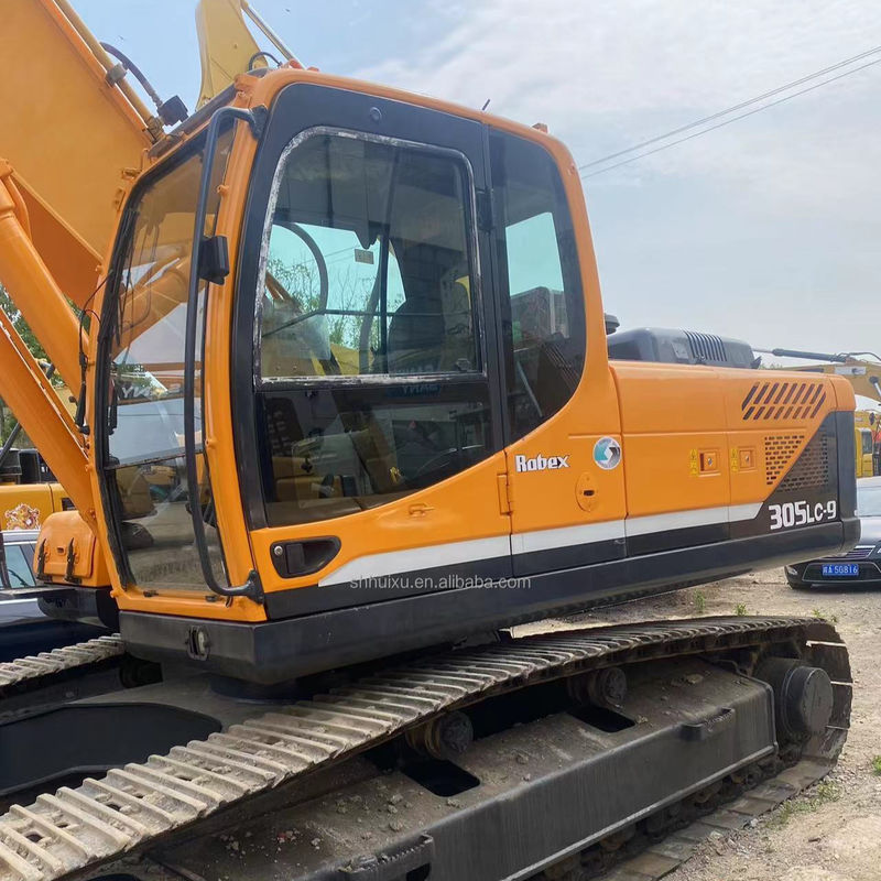 R375 210 220 305 350 375 ক্রলার এক্সক্যাভারেটর ব্যবহৃত হুইন্ডাই ভারী এক্সক্যাভারেটর