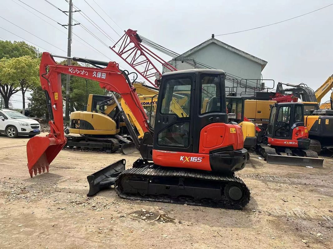 Excavators মিনি Kubota 165 Digger ব্যবহৃত মিনি ছোট excavator সেরা মিনি excavator