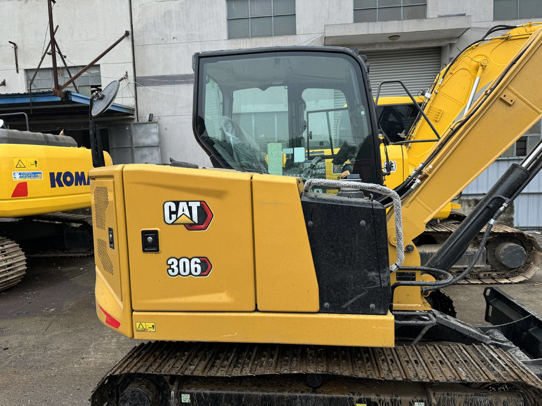 নতুন প্রাপ্তি 99% ক্রলার এক্সক্যাভার ব্যবহৃত Caterpillar cat306 দ্বিতীয় হাত জাপান ইঞ্জিন cat306 EPA সার্টিফিকেট
