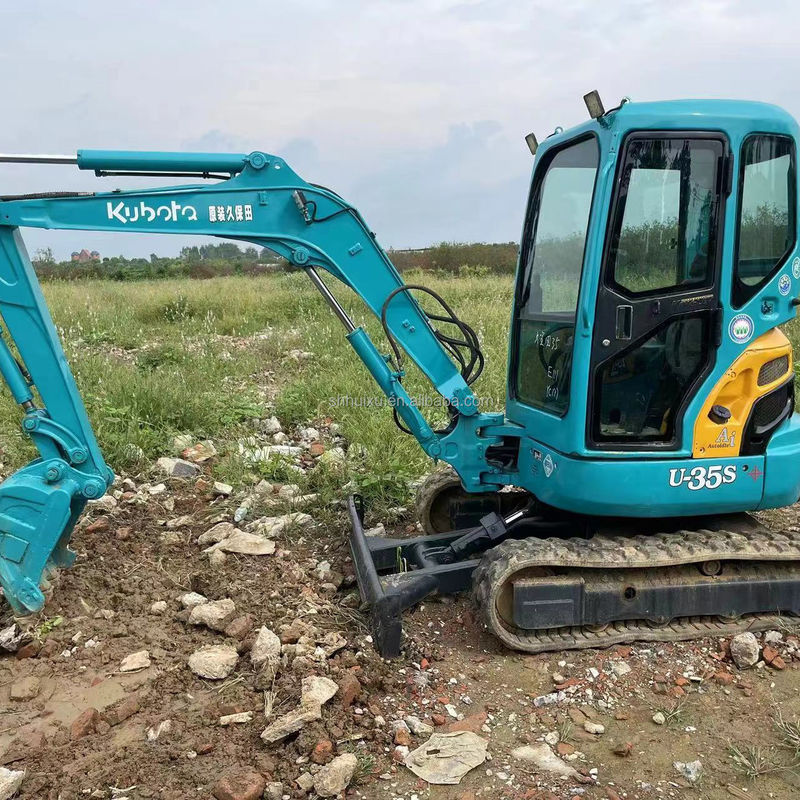 কম কাজের সময় Kubota U35S excavator বিক্রয় উচ্চ মানের ইঞ্জিন এবং পাম্প excavator সঙ্গে ব্যবহৃত ব্যবহৃত সস্তা ব্যবহৃত যন্ত্রপাতি