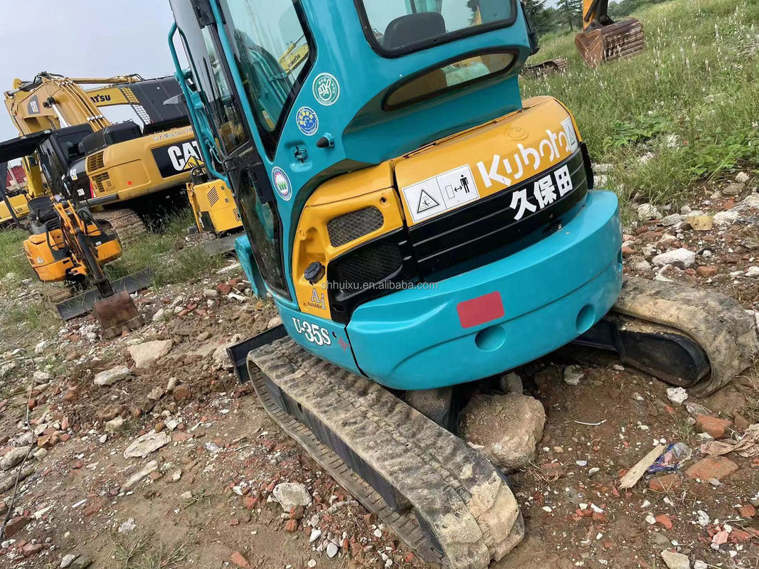 কম কাজের সময় Kubota U35S excavator বিক্রয় উচ্চ মানের ইঞ্জিন এবং পাম্প excavator সঙ্গে ব্যবহৃত ব্যবহৃত সস্তা ব্যবহৃত যন্ত্রপাতি