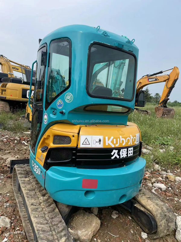 কম কাজের সময় Kubota U35S excavator বিক্রয় উচ্চ মানের ইঞ্জিন এবং পাম্প excavator সঙ্গে ব্যবহৃত ব্যবহৃত সস্তা ব্যবহৃত যন্ত্রপাতি