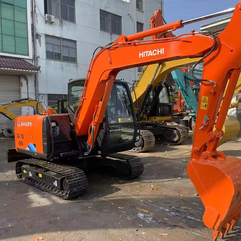 মূল কারখানার তৈরি গুণমান হিটাচি ব্যবহৃত zx60 6 টন মিনি খননকারী 60T হিটাচি যন্ত্রপাতি কারখানার দাম