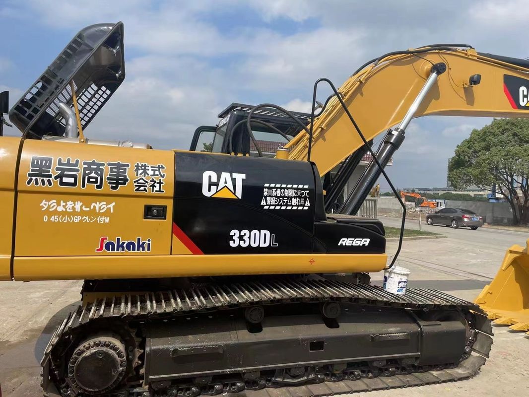 হ্যান্ড জমিন খননকারী CAT 330D বিক্রির জন্য ব্যবহৃত যন্ত্রপাতি 30 টন ব্যবহৃত খননকারীর বিক্রয়