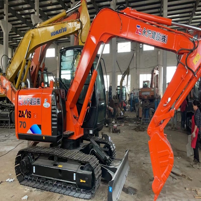 জাপান হিটাচি ZX70 এক্সক্যাভেটর বিক্রয়ের জন্য ব্যবহৃত ট্র্যাক করা হিটাচি ZX70 সাংহাইতে অন্যান্য নির্মাণ যন্ত্রপাতি