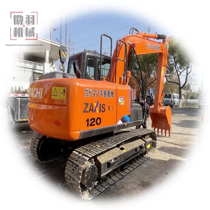 ব্যবহৃত Hitachi zaxis 120 EPA এর সার্টিফিকেট আছে বৈদ্যুতিক ক্রলার মিনি খননকারী অন্যান্য নির্মাণ যন্ত্রপাতি