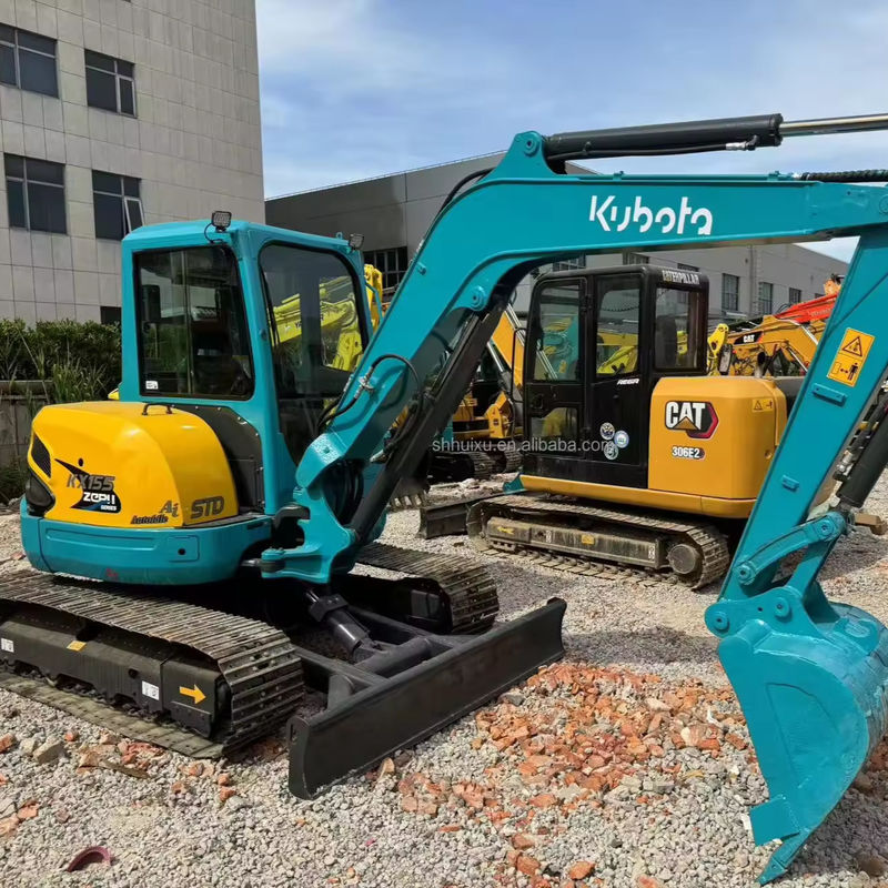 সুপার ভ্যালু অভিজ্ঞতা Kubota155 জাপান উৎপত্তি সস্তা দাম ব্যবহৃত খননকারী ক্রলার খননকারী