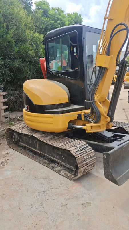 ড্রাইভিং ক্যাব সঙ্গে ব্যবহৃত মিনি খননকারী CAT303 হাত পৃথিবী খননকারী চীন মিনি খননকারী