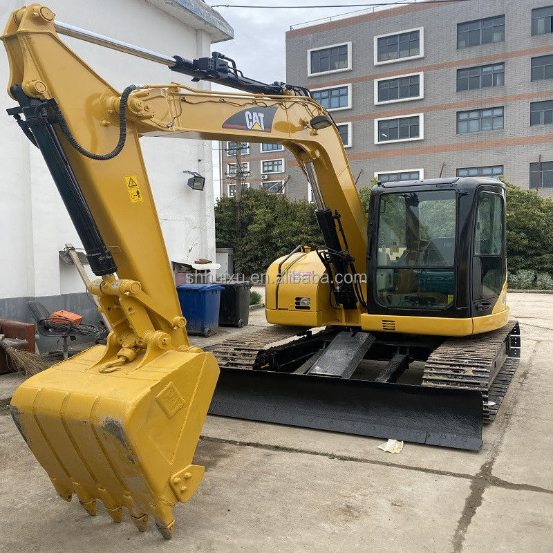ব্যবহৃত ক্রলার এক্সক্যাভেটর CAT 308C সেকেন্ড হ্যান্ড ডিগার ক্রলার এক্সক্যাভেটর ব্যবহৃত যন্ত্রপাতি 8 টন ক্রলার এক্সক্যাভেটর দাম