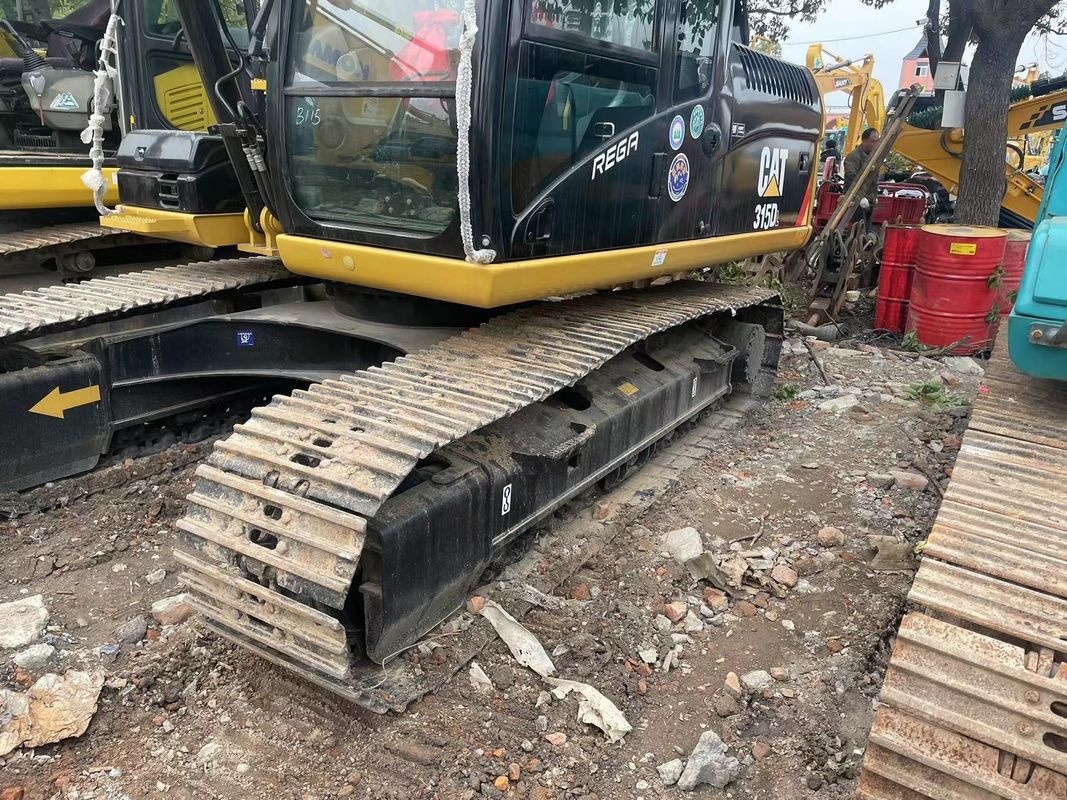 ব্যবহৃত খননকারী CAT 315D সেকেন্ড হ্যান্ড খননকারী ব্যবহৃত যন্ত্রপাতি 15 টন হাইড্রোলিক ক্রলার ব্যাকহো খননকারী আমদানি খননকারী