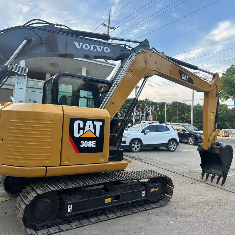 ব্যবহৃত খননকারক CAT 308E খননকারক সেকেন্ড হ্যান্ড খননকারক ব্যবহৃত যন্ত্রপাতি 8 টন খননকারক ব্যবহৃত হাইড্রোলিক ক্রলার খননকারক ব্যবহৃত বিক্রয়