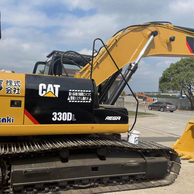 বড় ক্রলার খননকারী CAT 330D সেকেন্ড হ্যান্ড খননকারী ব্যবহৃত ভারী মেশিন 30 টন হাইড্রোলিক ক্রলার ব্যাকহো বড় খননকারী