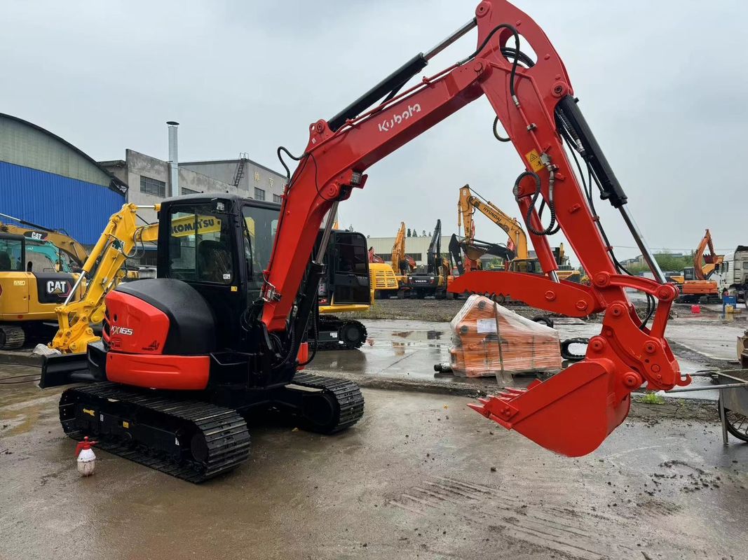 সম্পূর্ণ সিরিজ Kubota165 155 163 জাপান ব্র্যান্ড সস্তা দাম ব্যবহৃত খননকারী ক্রলার খননকারী যুক্তিসঙ্গত মূল্য