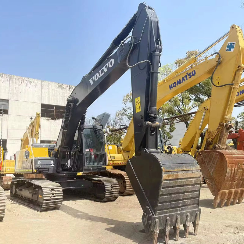 21000 কেজি ব্যবহৃত হাইড্রোলিক ক্রলার এক্সক্যাভার সেকেন্ড হ্যান্ড ভলভো Ec210 1.1m3 বালতি ক্ষমতা