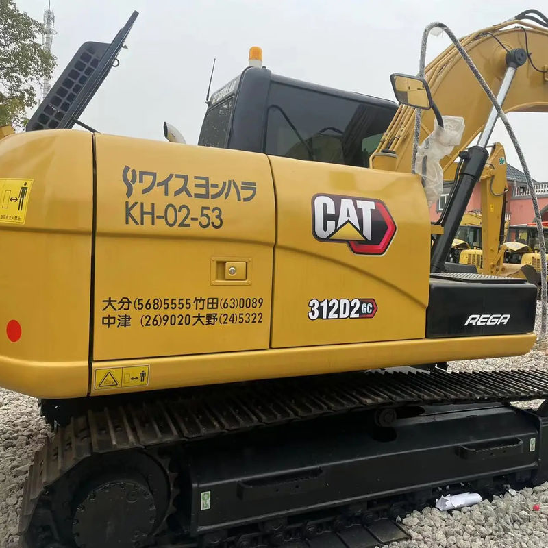 ব্যবহৃত খননকারী CAT 312D দ্বিতীয় হাত খননকারী ব্যবহৃত যন্ত্রপাতি দ্বিতীয় খননকারী হাত ব্যবহৃত জলবাহী খননকারী