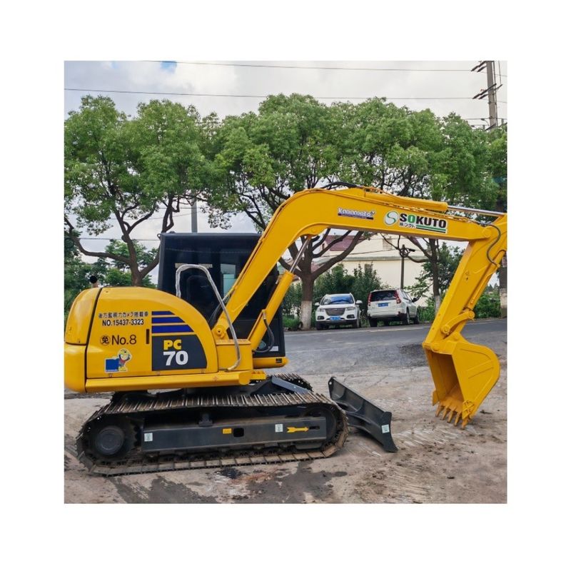 ব্যবহৃত খননকারী KomatsoPC70-8 মেশিন/ সেকেন্ড হ্যান্ড ক্রলার টাইপ KomatsoPC70-8 200-8 130 জাপান নির্মাণ যন্ত্রপাতি