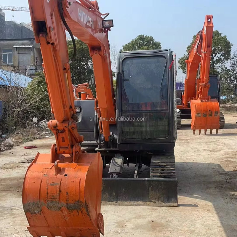 গুণমান হিটাচি ব্যবহৃত zx60 6 টন মিনি খননকারী 60 মডেল সেকেন্ড হ্যান্ড মূল পেইন্ট মিনিট আমি খননকারী হিটাচি