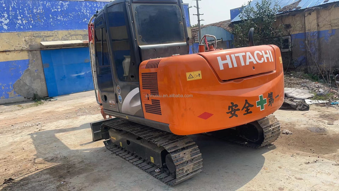 গুণমান হিটাচি ব্যবহৃত zx60 6 টন মিনি খননকারী 60 মডেল সেকেন্ড হ্যান্ড মূল পেইন্ট মিনিট আমি খননকারী হিটাচি