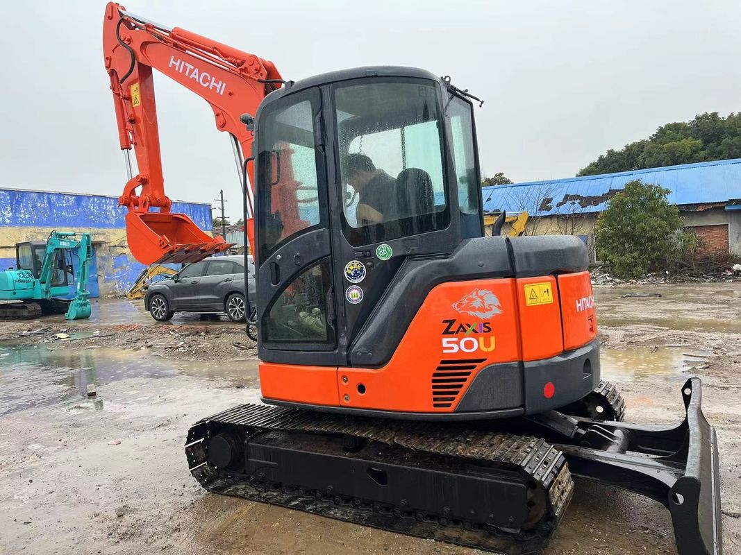 ব্যবহৃত খননকারী Hitachi50U/ব্যবহৃত মিনি খননকারী Hitachi zx50u সেকেন্ড হ্যান্ড সেরা দাম ব্যবহৃত খননকারী Hitachi zx50