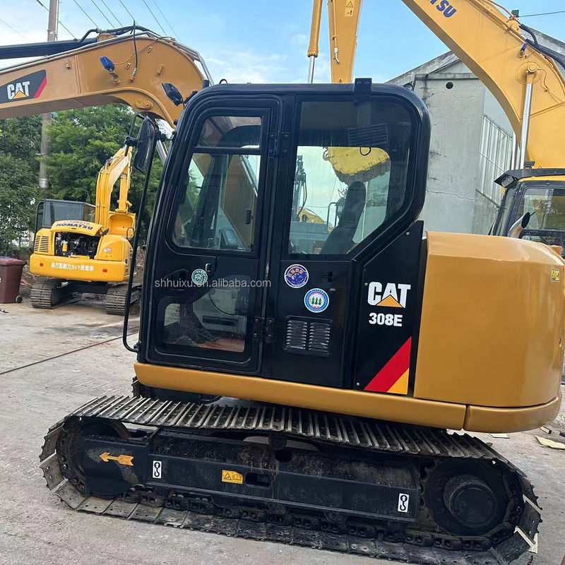 ব্যবহৃত CAT 308E 307E 306E 305E খননকারী, CAT 306 E 306D 307D 308 ব্রেকার লাইন,মিনি খননকারী CAT 306E2 ডোজার সহ