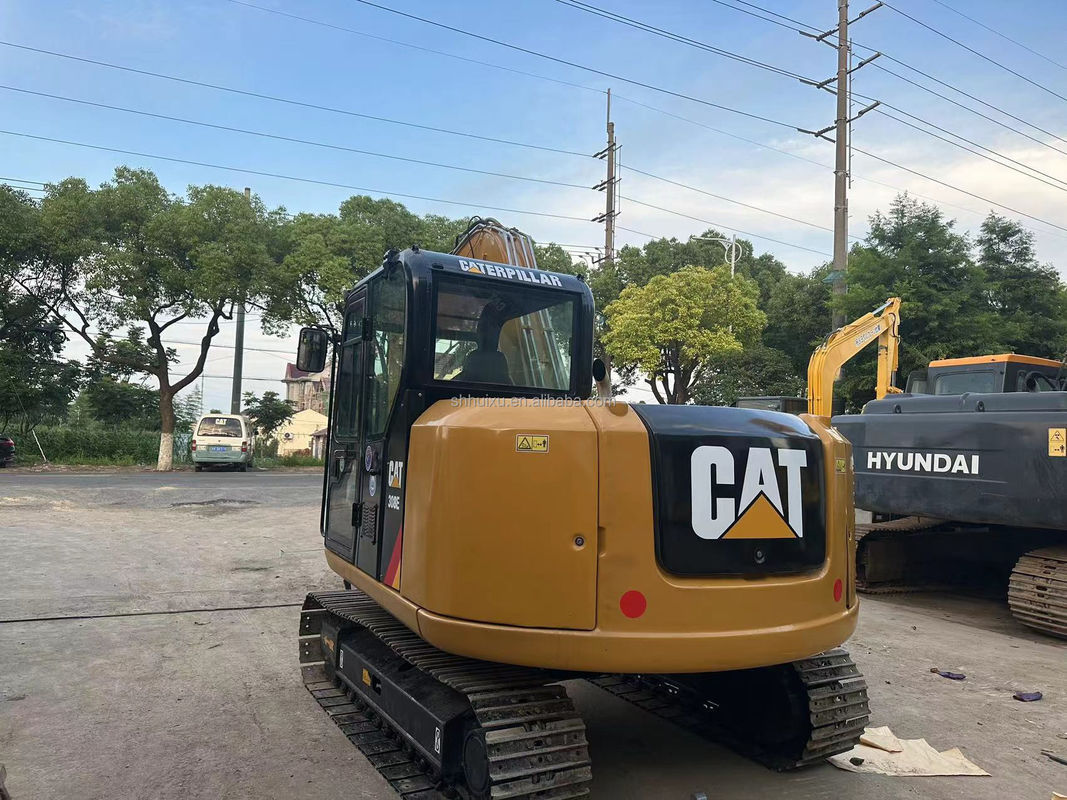 ব্যবহৃত CAT 308E 307E 306E 305E খননকারী, CAT 306 E 306D 307D 308 ব্রেকার লাইন,মিনি খননকারী CAT 306E2 ডোজার সহ