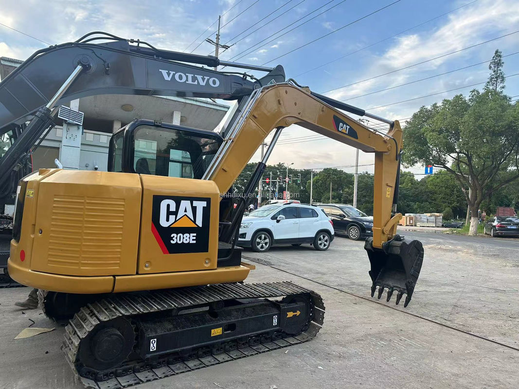 ব্যবহৃত CAT 308E 307E 306E 305E খননকারী, CAT 306 E 306D 307D 308 ব্রেকার লাইন,মিনি খননকারী CAT 306E2 ডোজার সহ