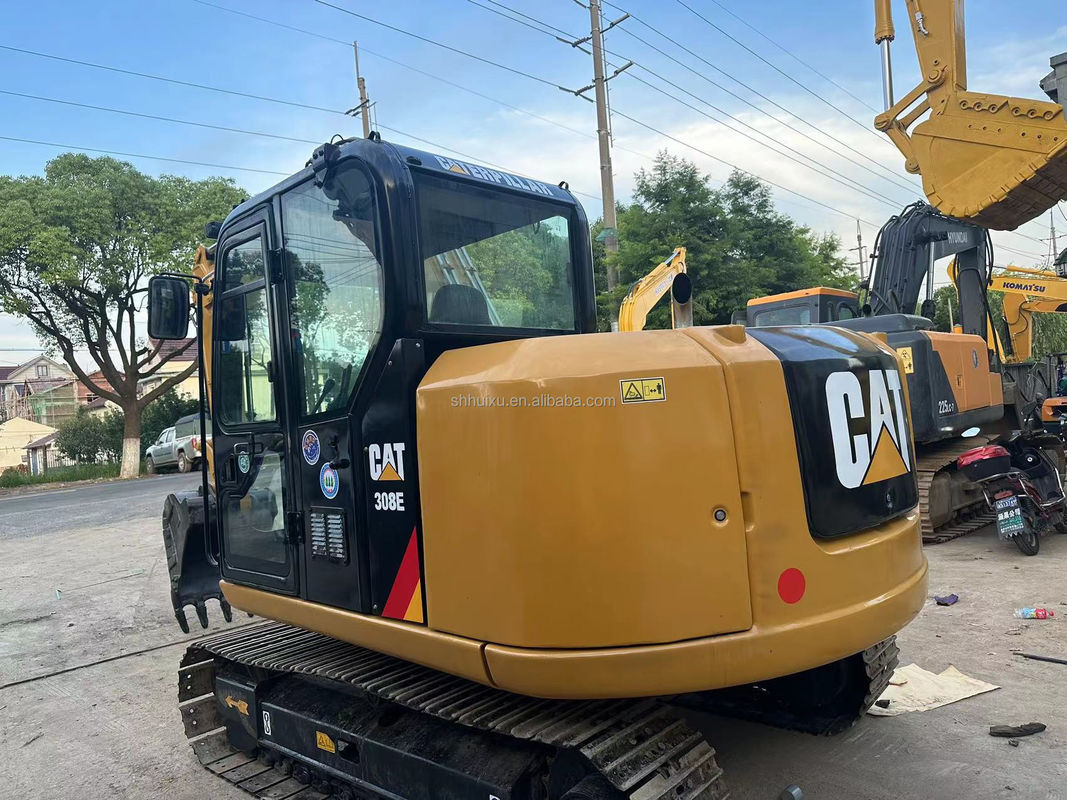 ব্যবহৃত CAT 308E 307E 306E 305E খননকারী, CAT 306 E 306D 307D 308 ব্রেকার লাইন,মিনি খননকারী CAT 306E2 ডোজার সহ
