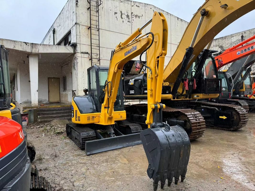 100%জাপান মেশিন ব্যবহৃত খননকারী Komatsu PC55 PC30 PC130 PC200/ কম দামে ব্যবহৃত খননকারী