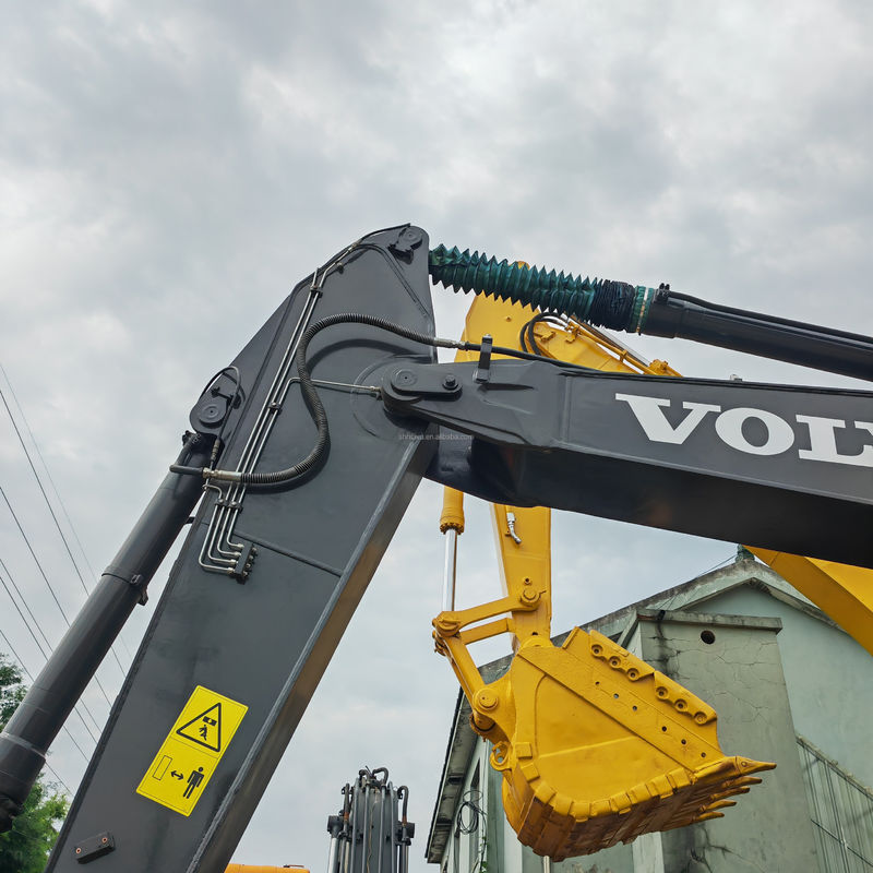 21 টন ব্যবহৃত ভলভো Diggers দ্বিতীয় হাত ভলভো 210 Excavator 1.1m3 বালতি ক্ষমতা