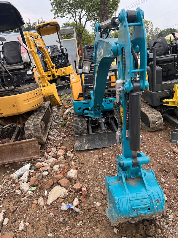 মিনি ব্যবহৃত খননকারী Kubota17u/দ্বিতীয় হাতের মিনি খননকারী Kubota 17u কম কাজের সময় বিক্রয়