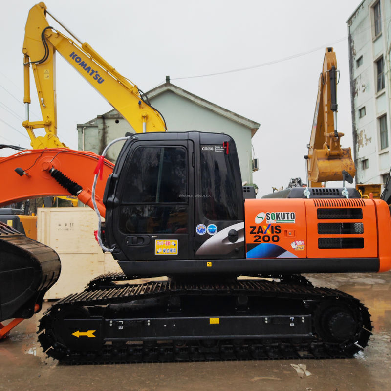 মূল জাপান মেশিন HITACHI ZX200 খননকারী সস্তা দাম HITACHI খননকারী HITACHI ZX200 ZX120 ZX60 ZX70 ভাল মানের কম দাম
