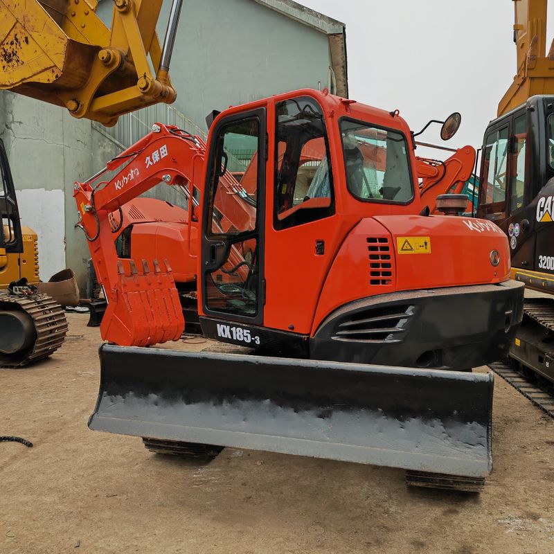 ব্যবহৃত মিডিয়াম আকার excavator kubota185/প্রস্তুত জাহাজ ব্যবহৃত হাত excavator Kubota 185 বিক্রয়ের জন্য