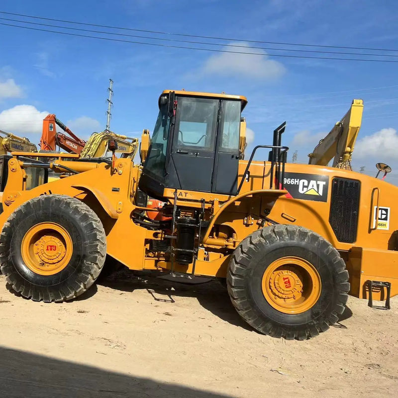 6 টন ব্যবহৃত লোডার CAT966H ব্যবহৃত ঘুঘু 966 চাকা লোডার ব্যবহৃত excavator ট্র্যাক্টর