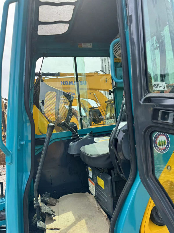 5.5 টন মিনি ইউসড এক্সক্যাভেটর Kubota Kx155 অরিজিনাল জাপান ক্রলার ডিগার