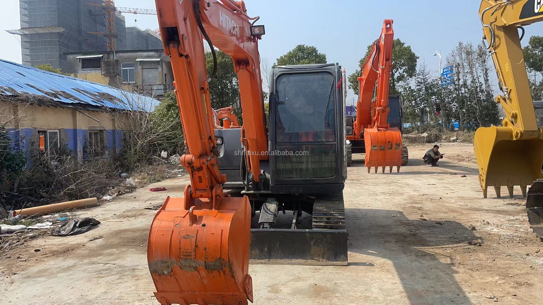 6000KG Zx60 ব্যবহৃত হিটাচি এক্সক্যাভেটর মূল রঙ ব্যবহৃত হিটাচি মিনি এক্সক্যাভেটর