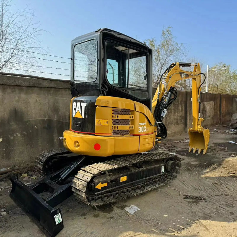 শক্তিশালী খননকারী বিদ্যুৎ ব্যবহৃত খননকারী CAT 303CR উচ্চ মানের এবং কম দাম